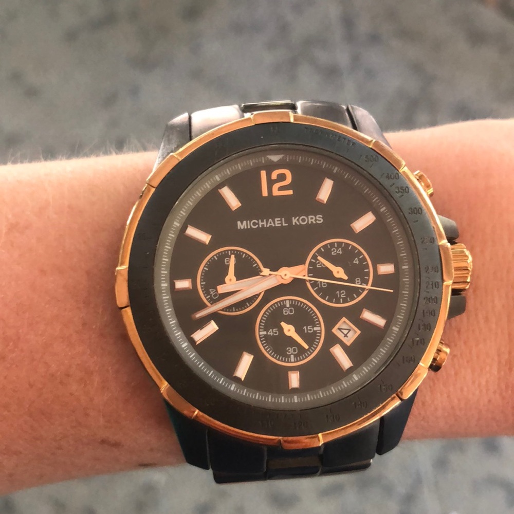 Men’s MK Stainless Steel Watch
